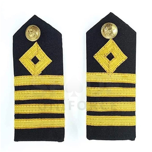 Épaulettes brodées à la main, de luxe, personnalisables, professionnelles, pour la décoration de costumes, à la mode, avec cordon tressé, LED clignotante 3D - Product Image 3