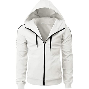 Sudaderas con capucha de gimnasio para hombre Sudadera con cremallera personalizada 100% algodón para deportes de invierno Venta al por mayor Sudadera con capucha con cremallera - Product Image 5