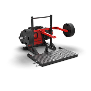 Machine à Squats à Courroie QLI QBQ090 à Charge de Plaques, Robuste, pour le Renforcement et l'Entraînement des Membres Inférieurs et la Performance en Salle de Sport - Product Image 4