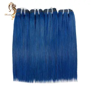 piano hairstyle, length 6inch -36inch, light blonde color mixed with dark brown, 100% Vietnamese human hair