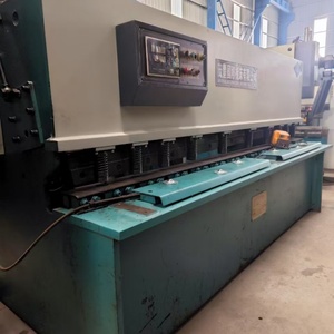 Máquina de corte hidráulica CNC para barras redondas, desbobinador y cortadora de guillotina para chapa metálica plana Qa32-14b con función de punzonado - Product Image 2