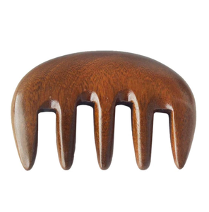 Peigne en bois masseur de cuir chevelu démêlant peigne de massage brosse en bois brosses à cheveux brosse à cheveux pour au meilleur prix - Product Image 4
