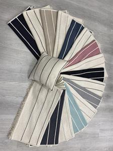 Alfombra Moderna Reversible de Algodón Kilim, Diseño Abstracto, Técnica de Tejido, Plegable, Lavable, Alfombras Infantiles para Sala de Estar, Disponible en Línea - Product Image 2