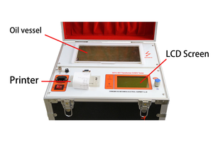 80kV Diele kt risches Öl BDV-Tests atz Transformator Isolieröl-Durchschlags pannungs tester - Product Image 5