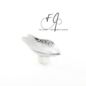 Handmade Silver-Finished <b>Metal</b> Chocolate <b>Bowl</b> Eco-Friendly Hammered Designer Platter safe Top Selling Hammered Chocolate <b>Bowl</b> - Product Image 6