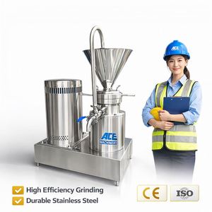 Moulin colloïdal commercial en acier inoxydable pour beurre de cacahuète, <span class=keywords><strong>machine</strong></span> à broyer le beurre d'arachide et le tahini de sésame, <span class=keywords><strong>prix</strong></span> d'usine - Product Image 3
