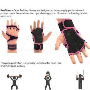 Made in Pakistan Hot Selling Gym Leather Cross <b>Training</b> <b>Gloves</b> Comfortable Unisex Lightweight Non-Slip - Product Image 3