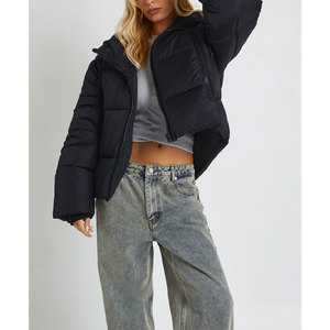 Veste à bulles en tissu personnalisée pour femmes vêtements d'extérieur d'hiver durables fabricant OEM - Product Image 4