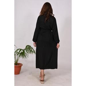 <b>Womens</b> Long <b>Satin</b> Modal Bathrobe Designer Kimono Style Nightwear, Soft Intimate Sleepwear & Elegant Nightgown <b>Robe</b> - Product Image 6