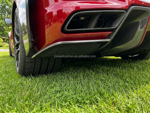 Divisores de Parachoques Trasero de Fibra de Carbono Real para <span class=keywords><strong>Audi</strong></span> <span class=keywords><strong>R8</strong></span> <span class=keywords><strong>V10</strong></span> 2016-18 - Product Image 6
