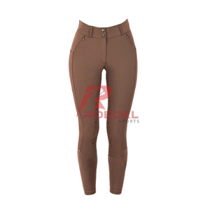 Pantalones de montar de alto rendimiento para mujer, ajustados, ligeros, transpirables, elegantes, duraderos, cómodos, pantalones ecuestres - Product Image 1