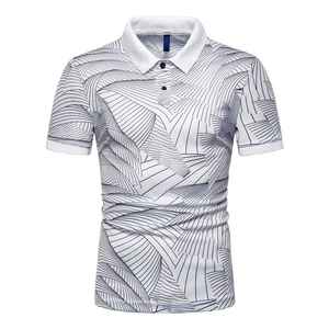 Polos de hombre de talla grande personalizados de la más alta calidad tela de punto de patrón sólido cómodo - Product Image 1