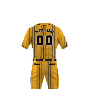 2025 uniformes de baseball en matériaux solides pour hommes ensembles respirants dans des tailles plus prix raisonnable pour les adultes - Product Image 6