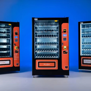 Mini Smart Best Seller Smart Mini Vending Machine High Profit Combo for Snacks <b>Drinks</b> Cigarettes Vending Machine Retail Items - Product Image 1