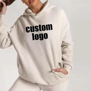 Sudadera con capucha de mujer moderna a un precio razonable, ropa de calle con logotipo personalizado, patrón de personaje superior para Otoño Invierno, fabricado en Pakistán - Product Image 5