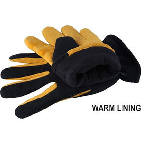 Guantes de Soldadura de Cuero Vacuno Resistentes al Calor para Trabajo Pesado - Product Image 4
