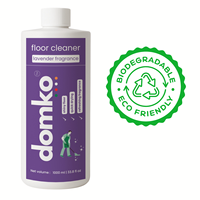 Domko cairan pembersih lantai, Label pribadi OEM aroma Lavender, cepat kering ramah lingkungan 1L