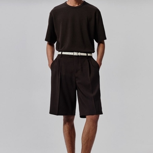 เสื้อยืดผู้ชายผ้าฝ้ายทรงหลวมสีพื้นสไตล์อินเทรนด์เสื้อยืดหลวมฟิตเนสสีพื้นสำหรับฤดูร้อน - Product Image 5