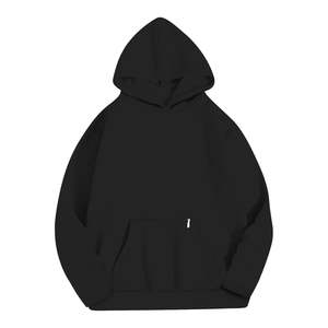 Sweat-shirts à capuche décontractés de style streetwear pour l'automne, couleur unie, surdimensionnés, ourlet à cordon de serrage, pull court pour femmes avec poche cachée - Product Image 3