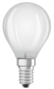 Bombilla LED Esférica Retrofit E14 6.5W 2700K 806Lm Mate (Osram 434929) - Product Image 1
