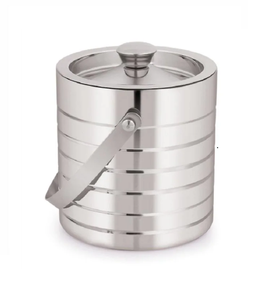 Cubo de acero para hielo y champán con diseño bonito, suministros para hoteles y restaurantes, cubo de hielo de acero inoxidable, Enfriador de champán, cubo de hielo - Product Image 1