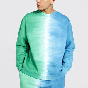 Moda personalizable ropa de calle hombres Tie Dye chándal venta al por mayor de alta calidad cómoda ropa Casual Tie Dye chándal para hombres - Product Image 2