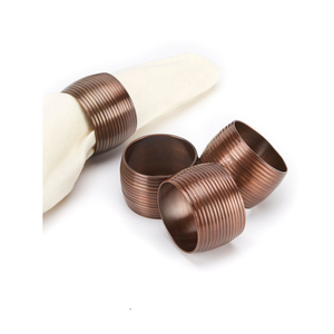 Anillo de mesa para servilletas, vajilla de hierro creativa, decoración de boda, alta calidad a precio asequible - Product Image 5
