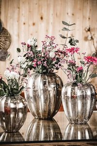Vases de mariage en aluminium de la meilleure qualité Pot de fleur en métal indien fait à la main à bas prix - Product Image 5