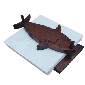 Soporte de pañuelos de madera personalizado de granja rústica Caja de pañuelos de madera Soporte de pañuelos de madera con forma y tamaño personalizados - Product Image 1