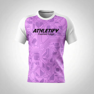 Maillot de football personnalisable pour hommes avec logo et numéros d'équipe, vêtements de sport confortables, idéal pour l'entraînement au football et les matchs compétitifs. - Product Image 1