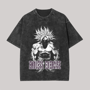 เสื้อยืดวินเทจไซส์ใหญ่พิเศษสำหรับผู้ชายผ้าฝ้าย100% พิมพ์ลายคอกลมสไตล์ฮิปฮอปพิมพ์ลายดิจิตอล - Product Image 1