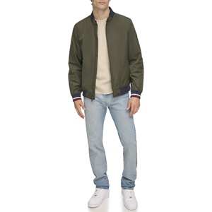 Custom Hot Wholesale <b>Thin</b> Satin <b>Waterproof</b> Breathable Embroidered Bomber Varsity <b>Jackets</b> Men's Plus Size Warm Winter - Product Image 2