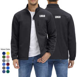 Chaqueta Softshell de poliéster a prueba de viento para hombre para senderismo al aire libre y uso estable de caballos - Product Image 3