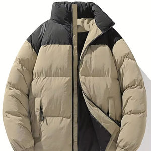 Nouvelle arrivée Veste en duvet personnalisée Veste chaude à bulles d'hiver Veste rembourrée de grande taille pour hommes vente en gros - Product Image 1