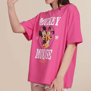 Último estilo verano ecológico mujeres camisetas ligeras 100% algodón Pakistán hecho de talla grande secado rápido para la venta - Product Image 3