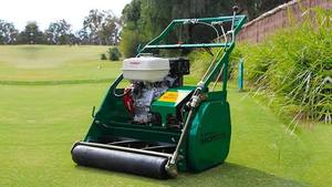 New and Used <b>Walk</b> Behind Petrol Reel Lawn Mower 6 Blade Cylinder Grass Cutting <b>Machine</b> for Parks Sports Fields and Landscaping - Product Image 4