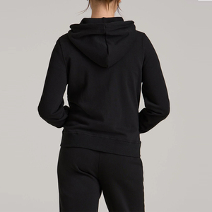 Top Selling Breathable <b>Women</b> Zipper Hoodies With Full <b>Sleeves</b> Streetwear 100% Cotton Material Lightweight Zipper Hoodie - Product Image 6