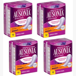 Toallas Sanitarias Ausonia Extra Absorbentes de Polímero, Gruesas y Largas - Product Image 1