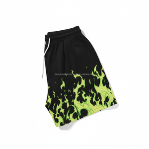 Shorts de bain pour hommes imprimés avec un motif personnalisé, séchage rapide, logo personnalisé, sublimation, vêtements de plage d'été - Product Image 5