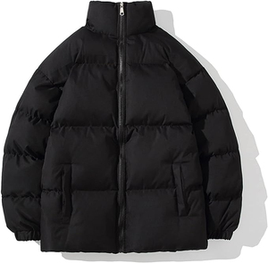Logo personnalisé OEM Veste rembourrée en coton épais décontractée personnalisée Slim Fit Vêtements à la mode pour hommes Veste Streetwear - Product Image 5