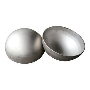 Tête hémisphérique de qualité industrielle, conforme aux normes hygiéniques, forgée sans soudure - Product Image 2