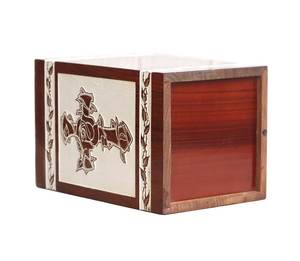 Wooden Urn Box <b>For</b> Adult <b>Ashes</b> Cremation Urns <b>For</b> Male and Female Decorative Urns Funeral - Product Image 2