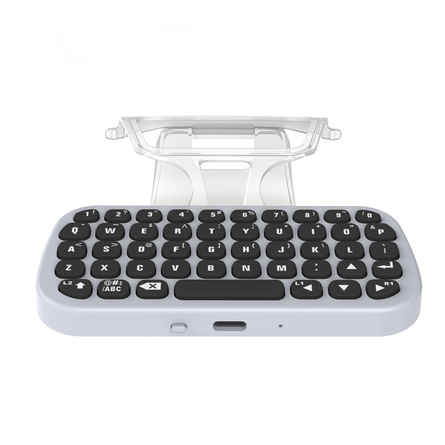 Wireless BT Text Pad Keyboard for Controller Quick Type Chatpad with Controller Mount Gamepad Accessory DOBE TP5-0556