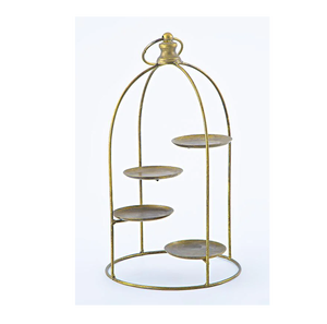 Bougeoir en métal doré fait à la main pour la décoration de mariage Bougeoir en métal de haute qualité à vendre - Product Image 2