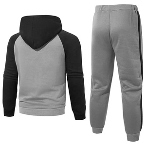 Ensemble de survêtements d'hiver pour hommes personnalisés Nouveau design de mode Survêtements de sport en coton 2 pièces pour hommes - Product Image 2