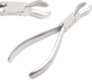 Pince de fermeture d'anneaux en acier inoxydable pour marque privée, outil professionnel de piercing corporel, grand ferme-anneaux, fournisseur OEM - Product Image 1