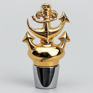 LUXE จุกขวดไวน์ทำจากโลหะพร้อมดีไซน์คริสมาสต์ประสิทธิภาพสูงทนทานจับสบาย - Product Image 1