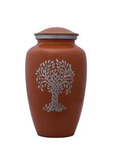 Urn of Ashes Aluminum <b>Box</b> With Tree Design Urn for Human Ashes <b>Pet</b> Urn Unique <b>Memorial</b> Keepsake - Product Image 2