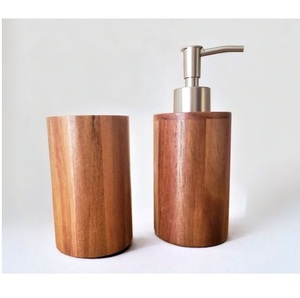 Juegos de accesorios de baño de madera a precio barato para decoración, juego de baño de lujo para uso doméstico o hotelero - Product Image 6