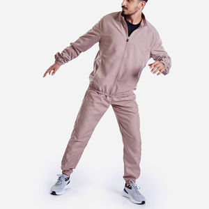 เสื้อแจ็คเก็ตโค้ชผู้ชายแบบแพทช์เวิร์ค น้ำหนักเบา สำหรับฤดูใบไม้ร่วง แบบมีซิปเต็มตัว สไตล์ลำลองแบบวาร์ซิตี้ ทรงบอมเบอร์ - Product Image 3